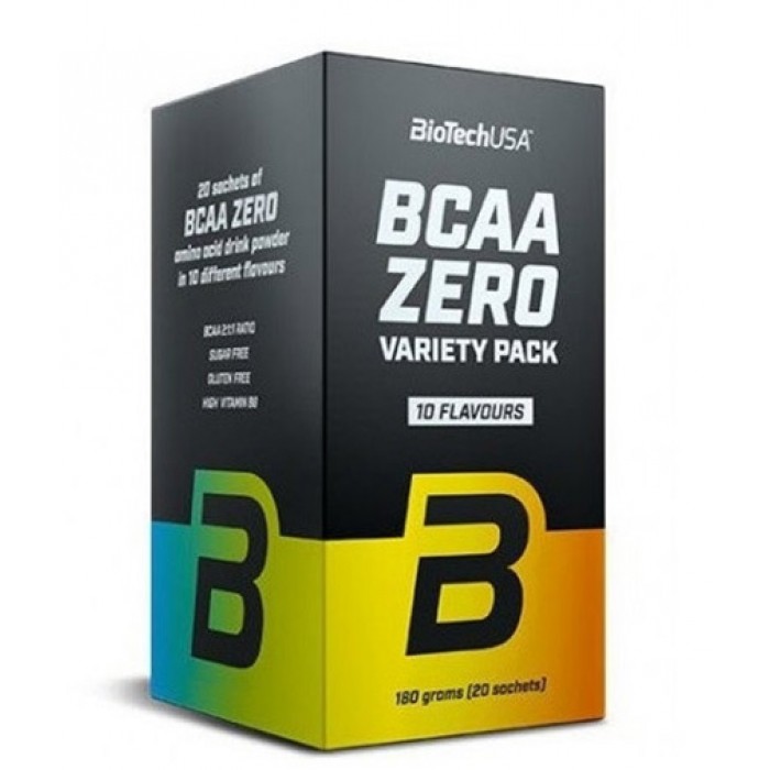 BIOTECH USA BCAA Zero Variety Pack / 20 Sachets